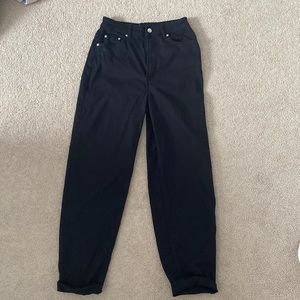 H&M Mom Loose-Fit Twill Pants